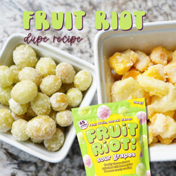 Diy Fruit Riot (frozen Sour Fruit Candy)