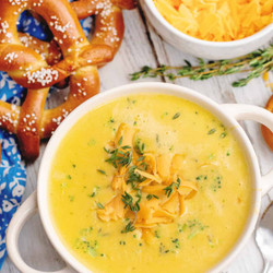 Broccoli Beer Cheese Soup