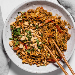 Thai Chicken Peanut Noodles