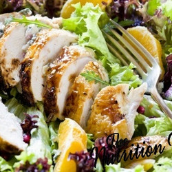 Orange Sesame Ginger Chicken Salad