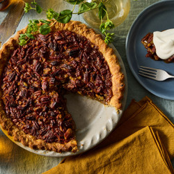 Brown Butter Northern Irish Whiskey Pecan Pie