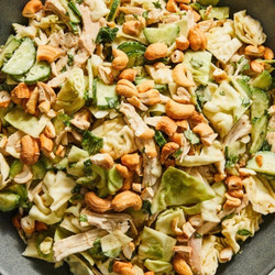 Spicy &amp; Creamy Cashew Chicken Salad
