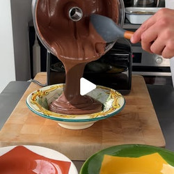 High Protein Salted Tahini Nutella Chocolate Mousse