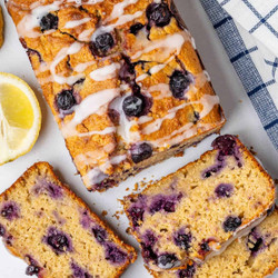 Lemon Blueberry Bread (made Healthier)