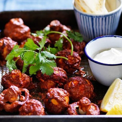 Tandoori Roasted Cup Mushrooms