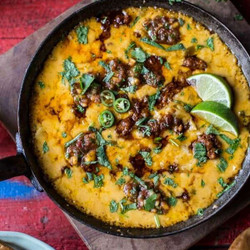 Queso Fundido Alla Tequila.
