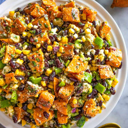 Black Bean Corn Salad (with Marinated Beans)