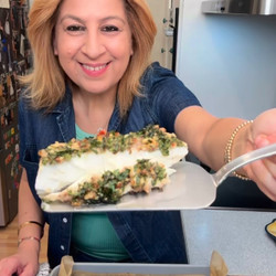 Baked-lemony Halibut