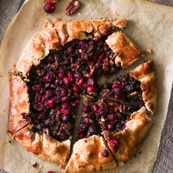 Paleo Cranberry Galette