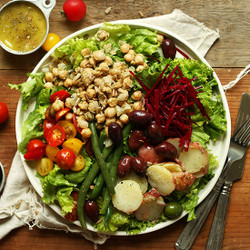 Vegan Nicoise Salad (30 Minutes!)