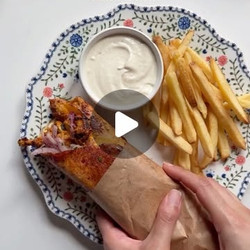 Crispy Chicken Shawarma