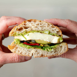 Halloumi &amp; Roast Veg Sandwich