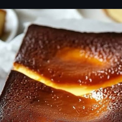 Loaf Pan Basque Cheesecake
