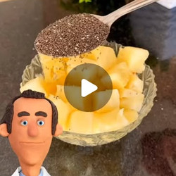 Pineapple Chia Detox Drink