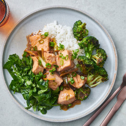 Ginger-scallion Steamed Fish