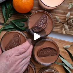 Bailey's Chocolate Orange Pots