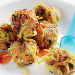 Chicken Noodle Balls