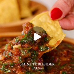 Easy 5-minute Blender Salsa
