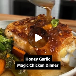 One-pan Honey Garlic Chicken And Veggies
