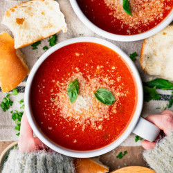 30-minute Tomato Basil Soup