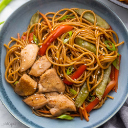 One Pan Teriyaki Chicken And Noodles