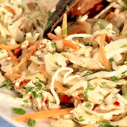Vietnamese Chicken And Mint Salad