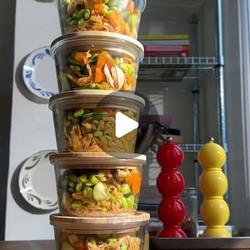 Chicken &amp; Edamame Noodle Salad