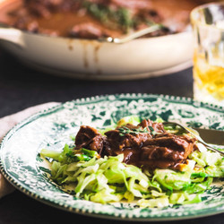 Irish Whiskey Braised Short Ribs