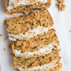 Low-carb Carrot Cake Bread