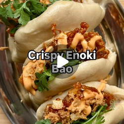 Crispy Enoki Mushrooms