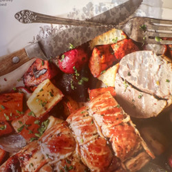 Herb Roasted Pork Tenderloin with root vegetables