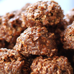 No-bake Chocolate Coconut Cookies