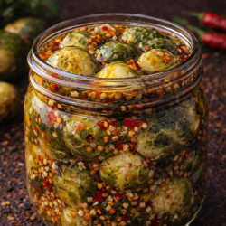 Frog Balls (pickled Brussels Sprouts)