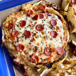 Cabbage Pizza Steak