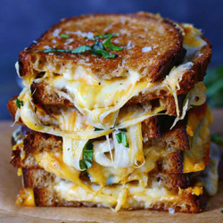 The Ultimate Sourdough Grilled Cheese Sandwich