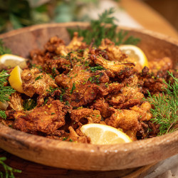 Lemon Pepper Oyster Mushrooms