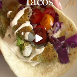 Fried Avocado Tacos