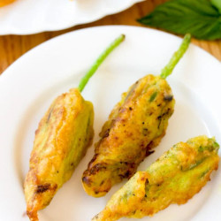 Market Stuffed Squash Blossoms
