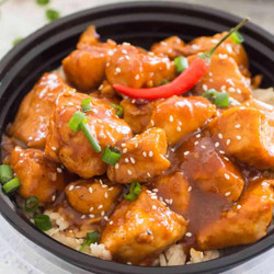 Spicy Bourbon Chicken