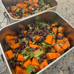 Sweet Potato &amp; Black Bean Salad