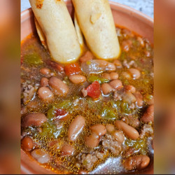 Green Chili Stew With Pinto Beans