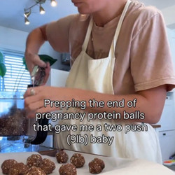 Labour Prep Date Protein Balls
