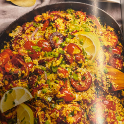 One-Pan Chorizo Couscous