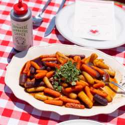 Yuzu Glazed Carrots