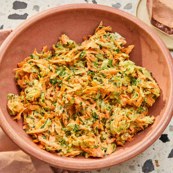 Grated Carrot &amp; Cucumber Salad