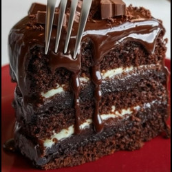 Sugar-free Ultimate Dark Chocolate Cake