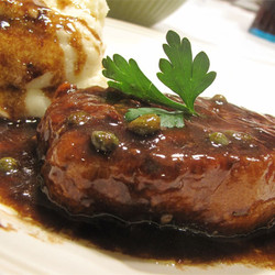 Pork Medallions With Balsamic Vinegar And Capers