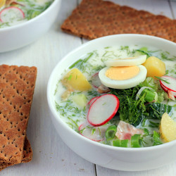 Okroshka Russian Cold Soup