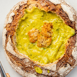 Vegan Copycat Panera Broccoli Cheddar Soup