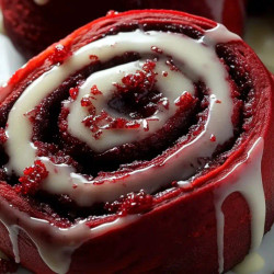 Red Velvet Cinnamon Rolls